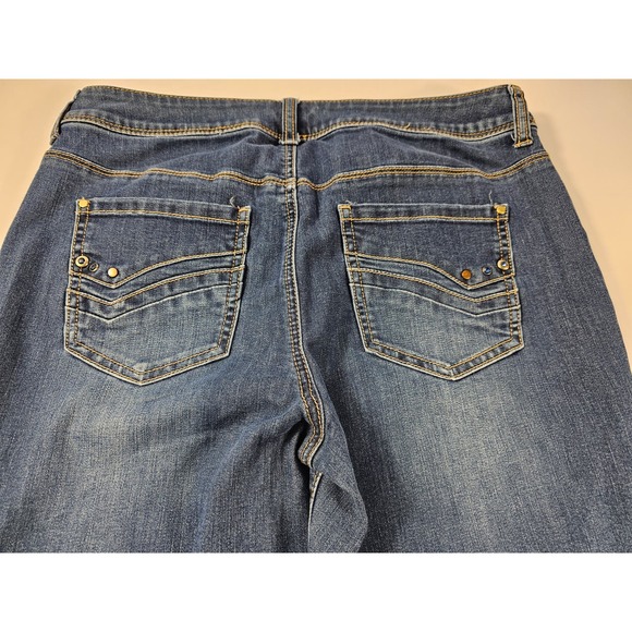 Chicos platinum ultimate fit size 0.5 regular (6) jeans pants career casual * - Picture 3 of 8